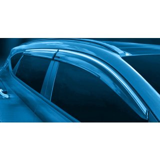 Windabweiser mit Chromleisten (4 Stk., Sunplex Chrome) Isuzu D-Max 2019-