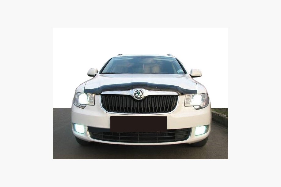 Skoda Superb 2009-2015 Motorhaubenschutz kurz 2009-2013 (SIM) Image