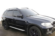 BMW X5 E70 2007-2013 Windabweiser (4 Stk, SIM) Foto 1
