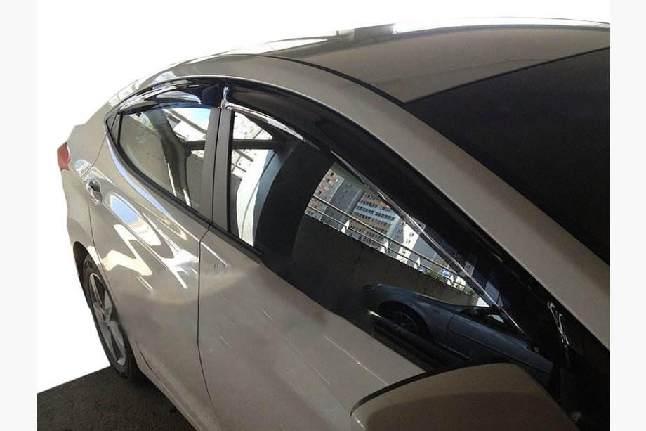 Hyundai Elantra (MD/UD) 2011-2015 Windabweiser (4 Stk, SIM) Image