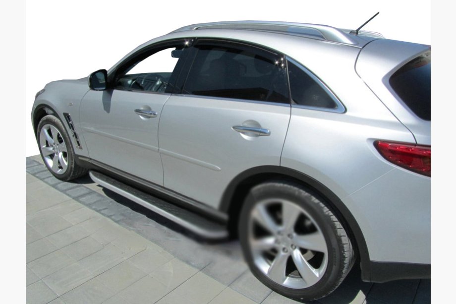 Infiniti QX70 2013-2019 Windabweiser (4 Stk, SIM) Image