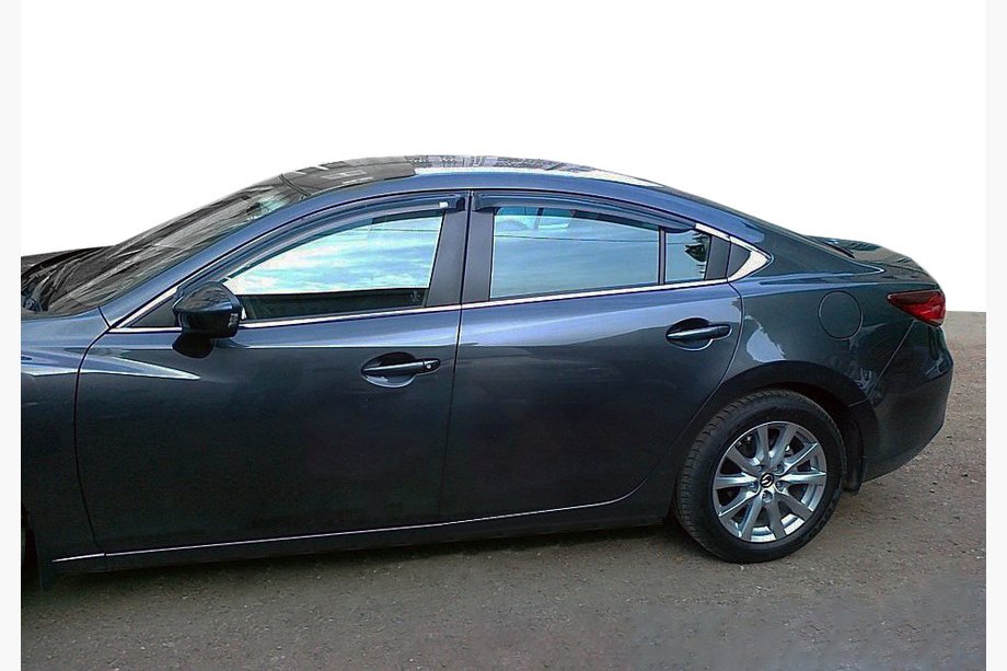 Mazda 6 2012-2024 Windabweiser SD (4 Stk, SIM) Image