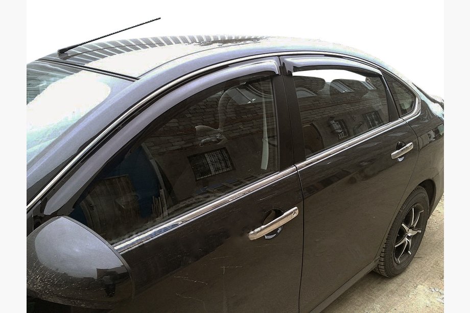 Nissan Almera N17 2012-2018 Windabweiser (4Stk, SIM) Image