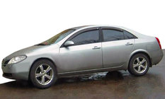 Nissan Primera P12 2002–2007 Windabweiser (4Stk, SIM) Foto 1