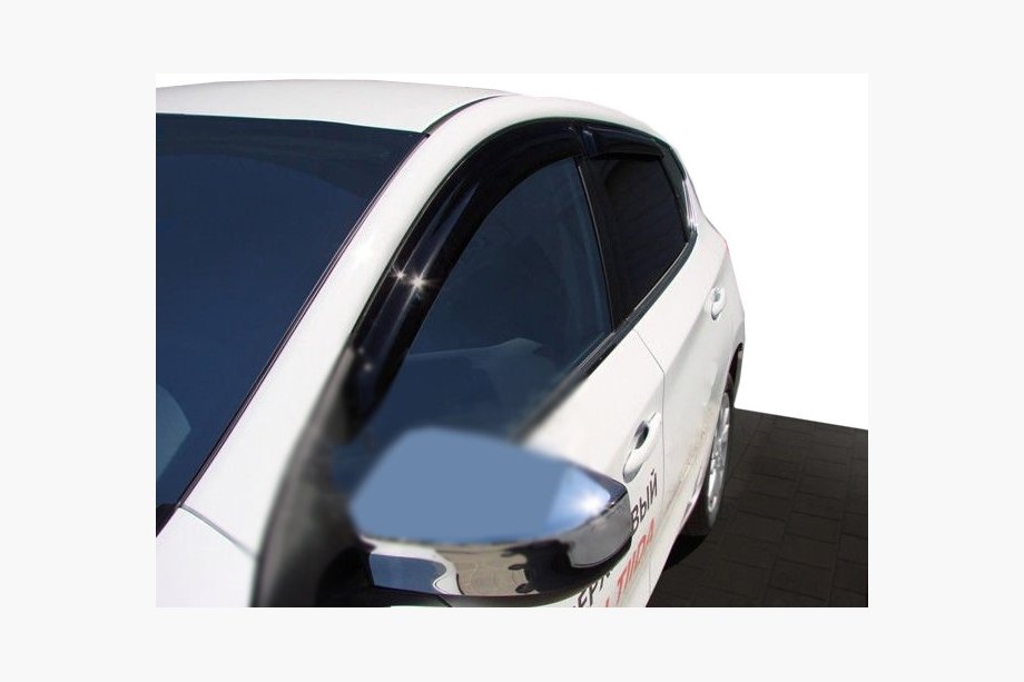 Nissan Tiida 2011-2014 Windabweiser HB (4Stk, SIM) Image