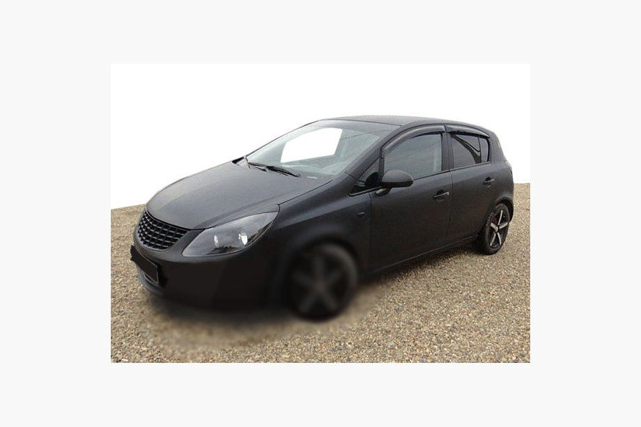 Opel Corsa D 2007-2014 Windabweiser (4 Stk, SIM) Image