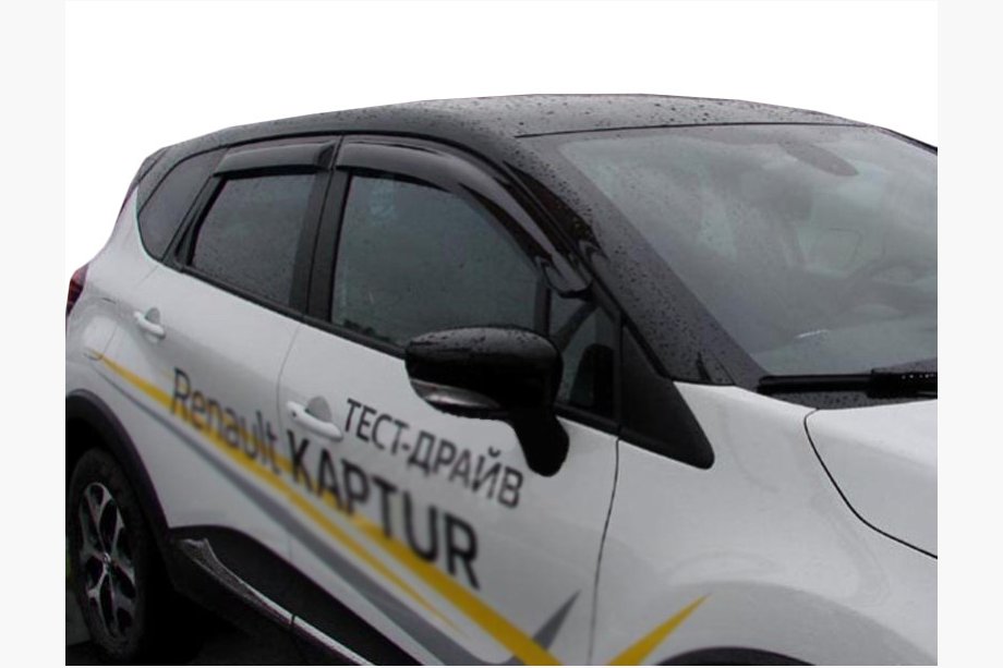 Renault Captur 2013-2019 Windabweiser (4 Stk, SIM) Image