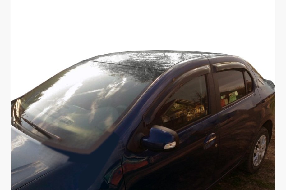 Renault Logan II 2013-2022 Windabweiser SD (4 Stk, SIM) Image