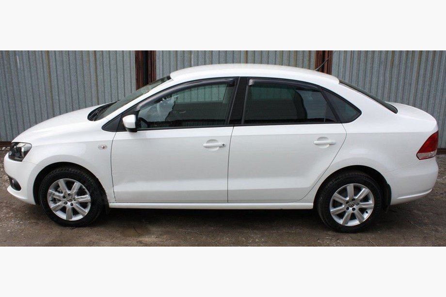 Volkswagen Polo 2010-2017 Windabweiser SD (4 Stk, SIM) Image