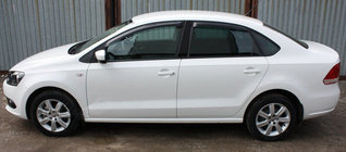 Volkswagen Polo 2010-2017 Windabweiser SD (4 Stk, SIM) Foto 1