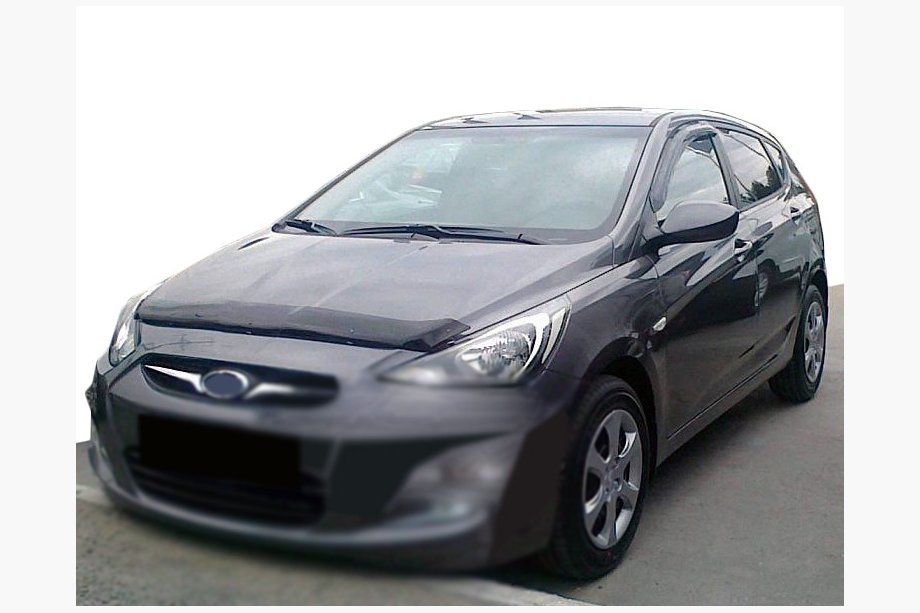 Hyundai Accent 2011-2017 Motorhaubenschutz 2010-2014 (SIM) Image