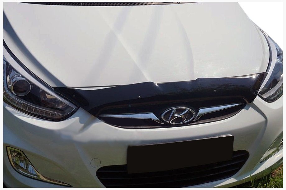 Hyundai Accent 2011-2017 Motorhaubenschutz kurz 2010-2014 (SIM) Image