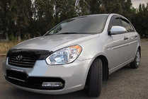 Hyundai Accent 2006-2010 Motorhaubenschutz (SIM) Foto 1