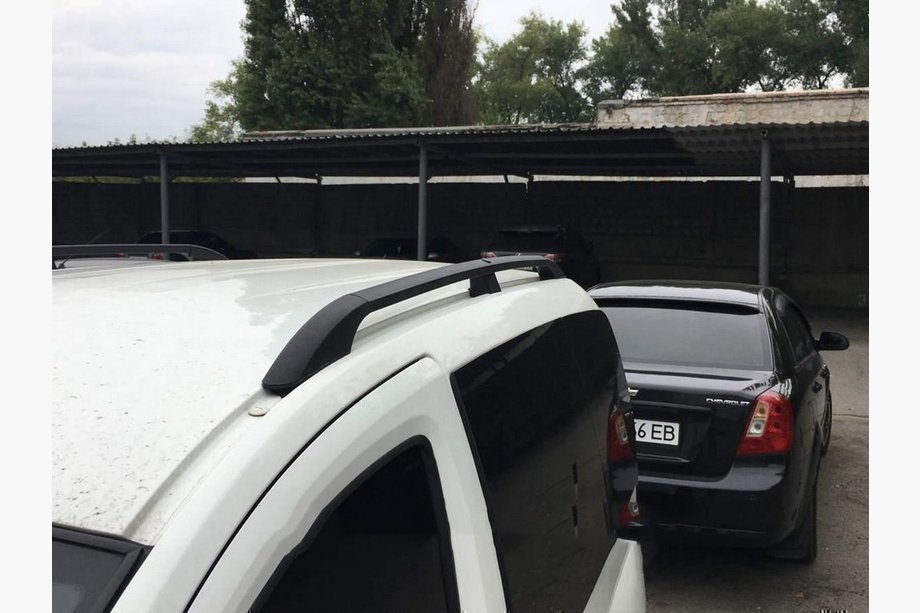Citroen Nemo 2007-2017 Dachreling Schwarz Image