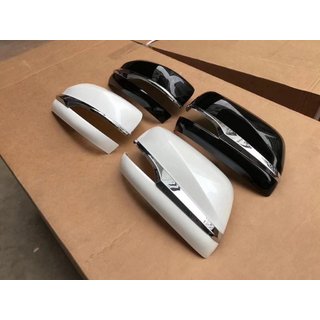 Spiegelabdeckungen (ohne Blinker, Stil 2016) Toyota Land Cruiser 200 2007-2021 Foto 3