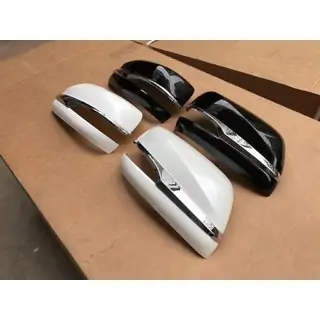 Spiegelabdeckungen (ohne Blinker, Stil 2016) Toyota Land Cruiser 200 2007-2021 Foto 3