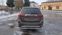 Mitsubishi Outlander 2012-2021 Heckbügel AK004-2 (Edelstahl) Foto 4