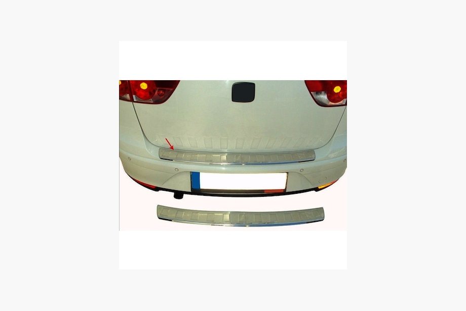 Seat Altea 2004-2015 Heckstoßstangenschutz OmsaLine (XL, Edelstahl) Image