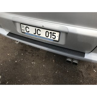 Heckstoßstangenabdeckung DDU-Matt (ABS)