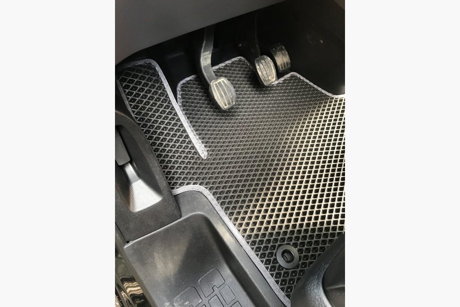 Opel Vivaro 2019- Polyurethan Fußmatten (2 Stk, EVA, schwarz) 1+1 Image