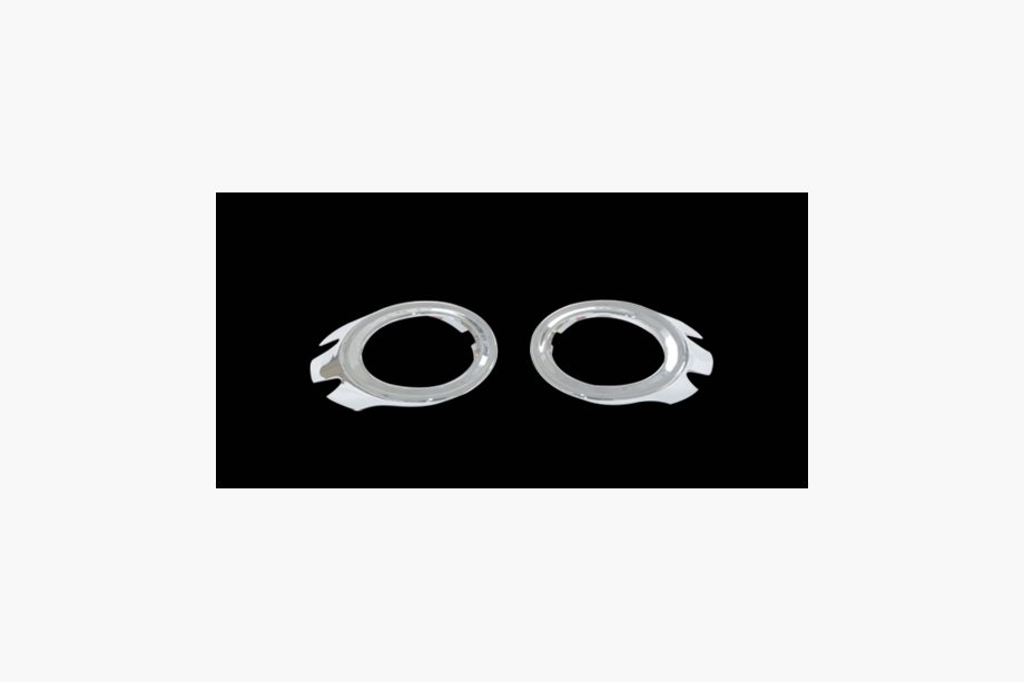Audi A6 C6 2004-2011 Chrom Abdeckungen für Nebelscheinwerfer (2 Stk., Kunststoff) Image