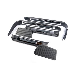 Kunststoff Einstiegsleisten mit Beleuchtung (schwarz) Toyota Land Cruiser 200 2007-2021 Foto 1