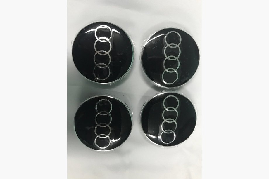 Audi 80/90 1987-1996 Felgendeckel für Titan-Felgen (4 Stk) Image