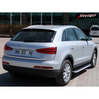 Trittbretter BlackLine (2 Stk, Aluminium) Audi Q3 2011-2019 Foto 1