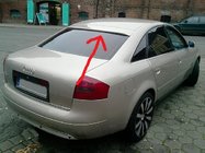 Audi A6 C5 1997-2001 Sonderangebot! Heckspoilerblende (GFK, grundiert zum Lackieren) Foto 1