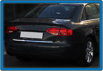 Audi A4 B8 2007-2015 Kofferraumleiste Edelstahl (Sedan) Carmos - Türkischer Edelstahl Foto 1