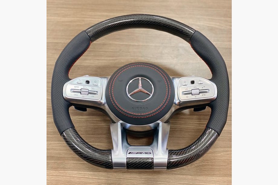 Mercedes G class W463 1990-2018 Lenkrad komplett (Anatomic, Carbon) Image