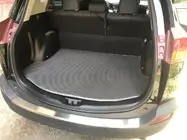Toyota Rav 4 2013-2018 Kofferraummatte mit Reserveradmulde (EVA, Schwarz) Foto 1