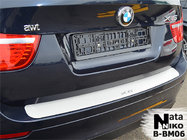 BMW X6 E71 2008–2014 Heckstoßstangenabdeckung Natanika (Edelstahl) Foto 1