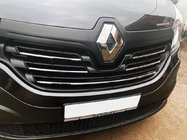 Renault Trafic 2015- Chrom Kühlergrill Abdeckung 2015-2019 (5 Stück, Edelstahl) OmsaLine - Italienischer Edelstahl Foto 1