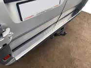 Peugeot Boxer 2006-2025 Heckstoßstangenschutz Edelstahl Foto 1