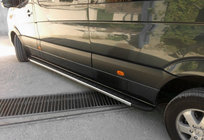 Mercedes Sprinter W907/W910 2018- Trittbretter Duru (2 Stk., Aluminium) Foto 1