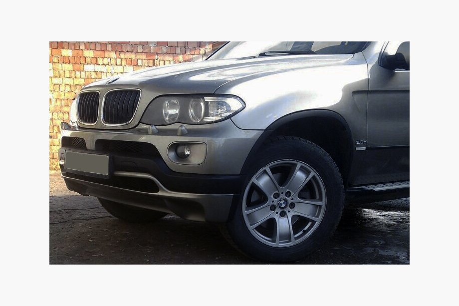 BMW X5 E53 1999–2006 Frontstoßstangenlippe (2003-2006, zum Lackieren) Image