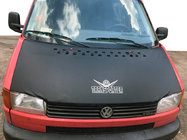 Volkswagen T4 Transporter 1990-2003 SALE! Motorhaubenschutz für gerade Motorhaube (Kunstleder) Foto 1