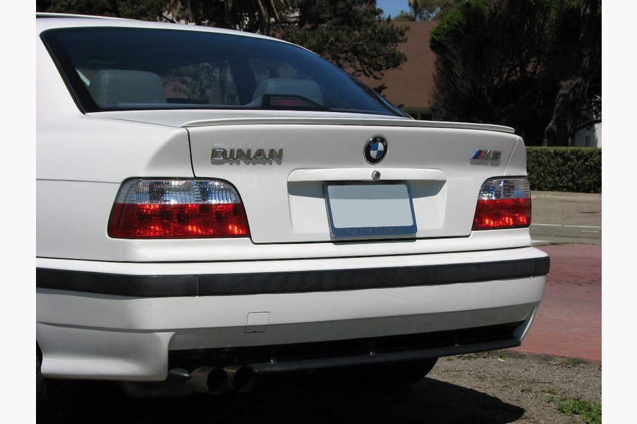 BMW 3 Series E36 1990-2000 Heckspoiler Lippe (für SD/Coupe, grundiert zum Lackieren) Image