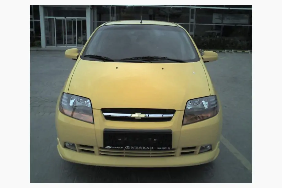 Chevrolet Aveo T200 2002-2008 Frontstoßstangenlippe (grundiert zum Lackieren) Image