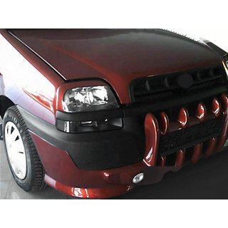 Frontspoileraufsatz Eckteile (grundiert zum Lackieren) Fiat Doblo I 2001-2005 Foto 2