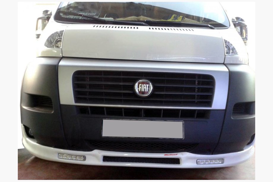 Peugeot Boxer 2006-2025 Frontlippe 2006-2013 (schmal mit LED, grundiert zum Lackieren) Image