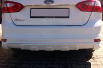 Ford Focus III 2011-2017 Heckstoßstangenabdeckung Sedan 2011-2015 (grundiert zum Lackieren) Foto 2