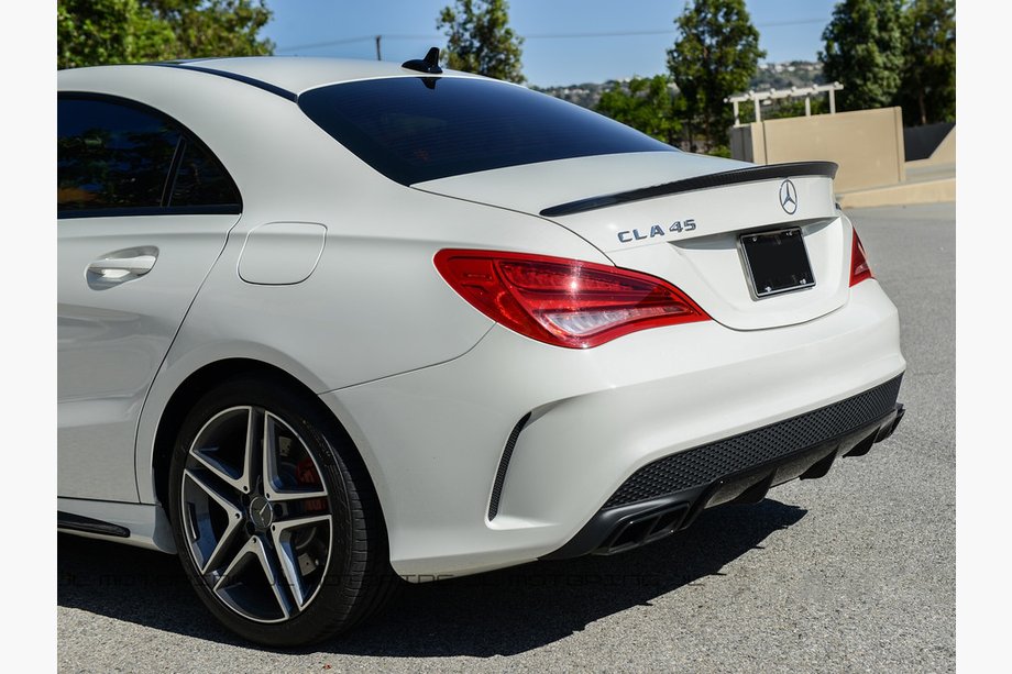 Mercedes CLA C117 2013-2019 Heckspoiler (Meliset, grundiert zum Lackieren) Foto 1