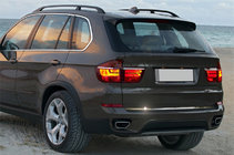 BMW X5 E70 2007-2013 Kofferraumleiste Edelstahl OmsaLine - Italienischer Edelstahl Foto 1
