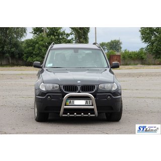 Frontbügel (Edelstahl) BMW X3 E83 2003-2010 Foto 3