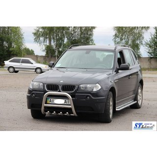 Frontbügel (Edelstahl) BMW X3 E83 2003-2010 Foto 2