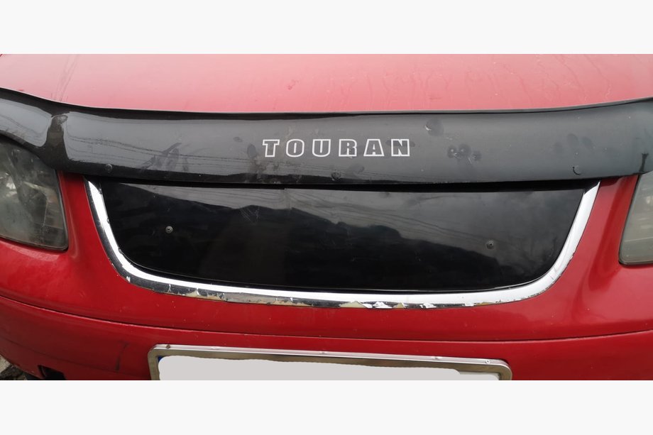 Volkswagen Touran 2003-2010 Wintergrill (oben, 2003-2006) Glänzend Foto 5