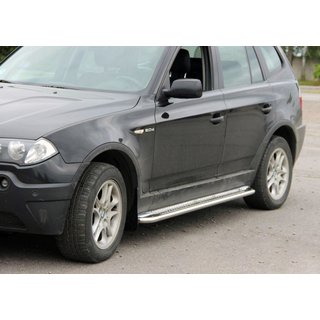 Trittbretter KB001 Edelstahl BMW X3 E83 2003-2010 Foto 1