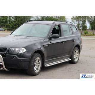 Trittbretter KB001 Edelstahl BMW X3 E83 2003-2010 Foto 3